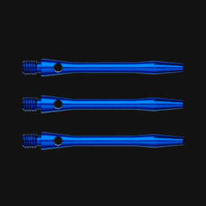 Anodised Shaft -Aluminium -Medium Blue Shaft