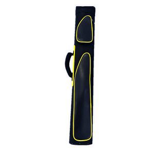 KProC Cue Case 2-Butt/4-Shaft - Yellow Line