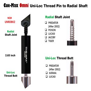 Omni - Unilock to Radial -2.6 - Black