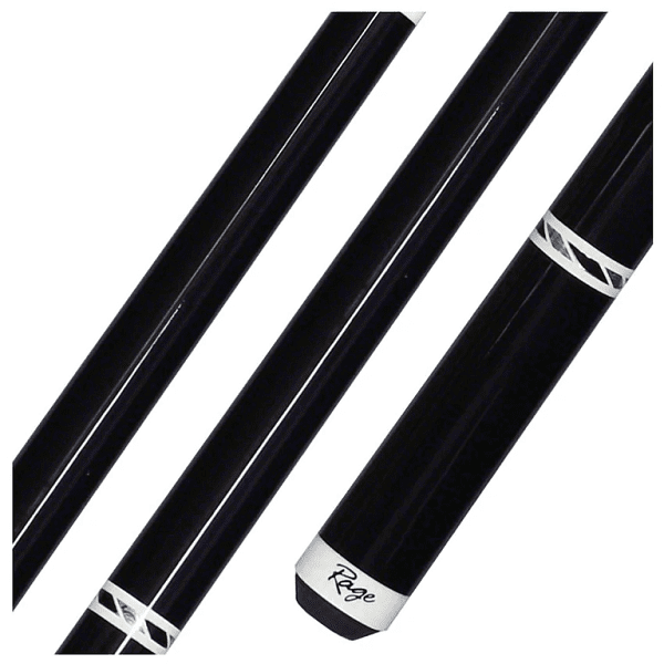 RG96-RAGE-Cue-KNIGHT-METALLIC-BLACK-DECORATIVE-RI-9921