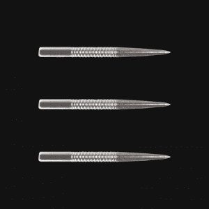 Silver Effect Ringed Points