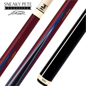 Predator 4 Point Sneaky Pete Purple Heart / Blue Points No Wrap Pool Cue
