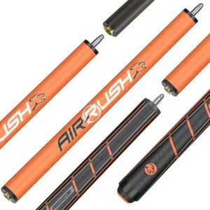Predator Air Rush Flare Orange Jump Cue - Sport Wrap