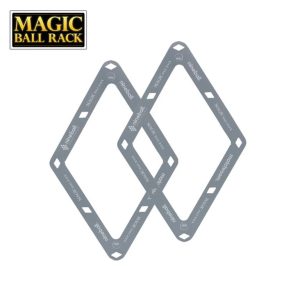 Magic Ball Racks Pro 9 Ball Grey Edition - 2 Racks