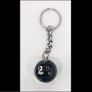 Billiard Key & Case Chain (Ball No.2)