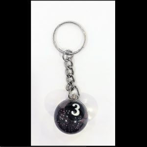 Billiard Key & Case Chain (Ball No.3)