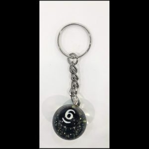 Billiard Key & Case Chain (Ball No.6)