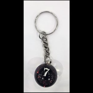 Billiard Key & Case Chain (Ball No.7)