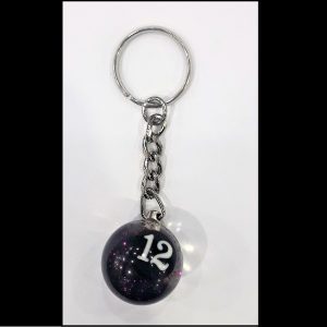Billiard Key & Case Chain (Ball No.12)