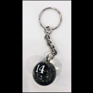 Billiard Key & Case Chain (Ball No.14)