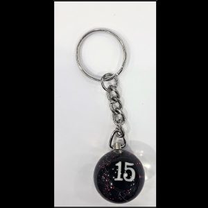 Billiard Key & Case Chain (Ball No.15)