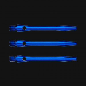 Anodised Shaft -Aluminium -Medium Blue Shaft