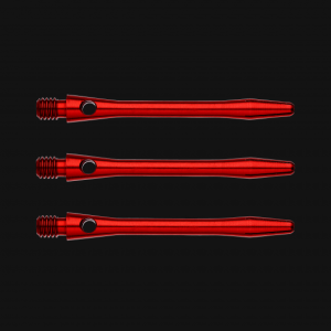 Anodised Shaft -Aluminium -Medium Red Shaft