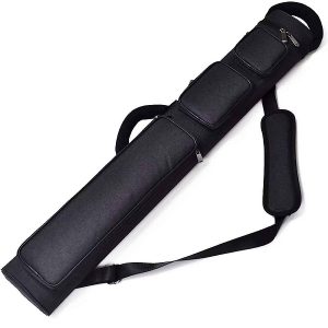 KProC Cue Case 2-Butt/4-Shaft HD Fabric - Black