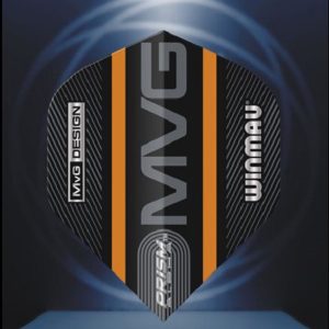Prism Alpha MVG Black & Orange Logo Stripe Flight