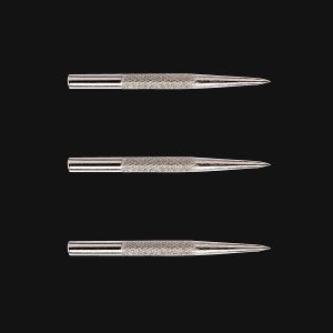 Silver Knurled Points