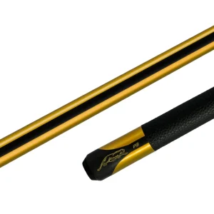 Predator P3 Gold Pool Cue - Leather Luxe Wrap - Butt Only