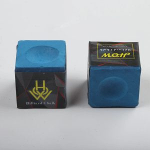 HOW Pool Cue Chalk - Blue (Box of 2 Cubes)