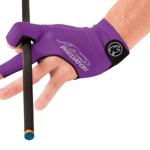 Predator Second Skin Billiard Glove - Purple/Gray