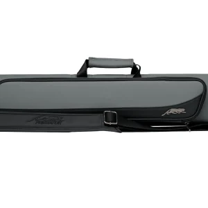 Predator Roadline Gray/Black Hard Cue Case - Double Straps - 3 Butts x 5 Shafts