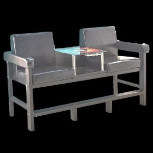 Dual Billiard Chair - Fantasy (70 X 180 Cm)