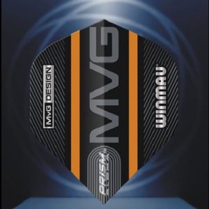 Prism Alpha MVG Black & Orange Logo Stripe Flight