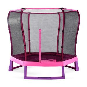 TRAMPOLINE PINK & PURPLE  - 7FT - UK