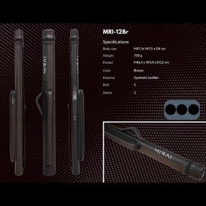 Mirai Cue Case - 1 Butt 2 Shaft - Brown