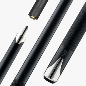 Predator P3 Black Pool Cue - Leather Luxe Wrap