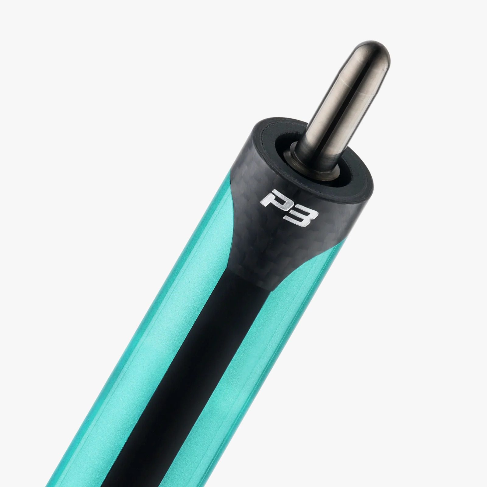 Predator P3 Pool Cue - Painted Teal with Black Stripe - No Wrap - Image 4